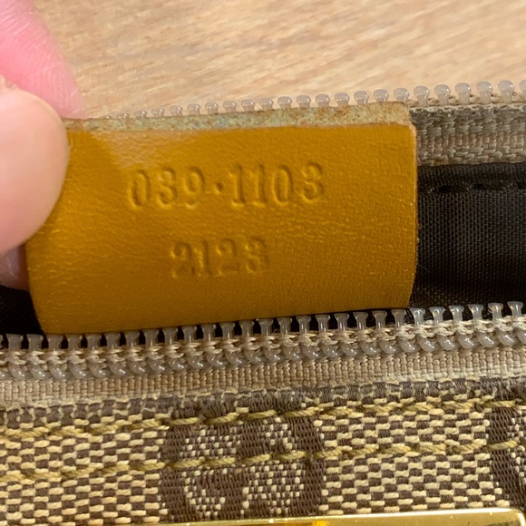 Gucci Authentic Pre-loved GG Monogram Canvas Pochette Boat Bag ✨Price Firm✨ - Picture 5 of 12